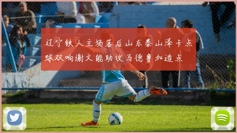 辽宁铁人主场落后山东泰山泽卡点球双响谢文能助攻马德鲁加造点